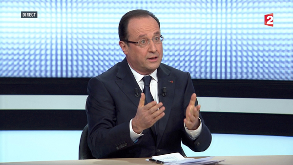 Hollande vows to boost employment, economy