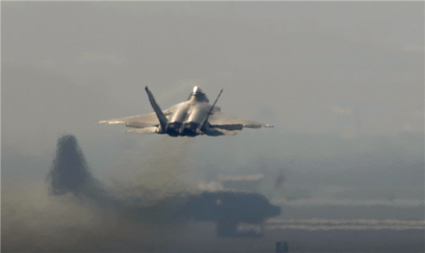 US F-22 fighters in joint military drill 'Foal Eagle'