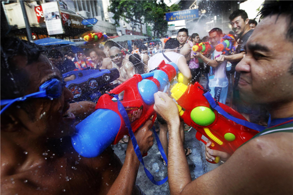 Water festival celebrated in Bangkok