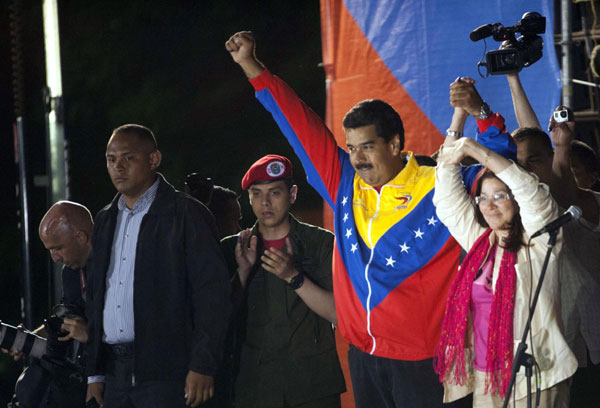 Maduro wins Venezuela's election