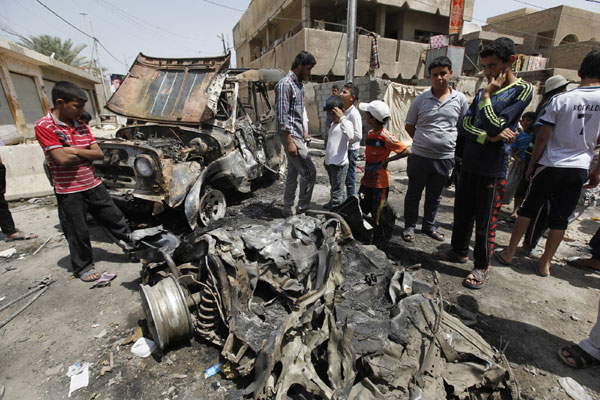 Iraq attacks kill 55 less than a week