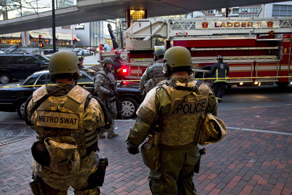 Security beefed up in US after Boston blast