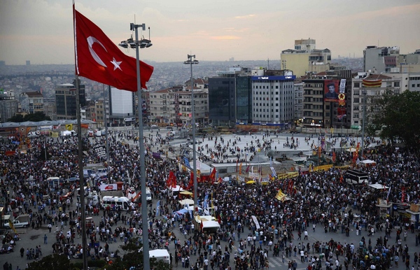 Turkish protests escalate