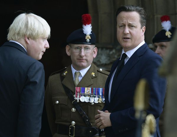 Cameron attends British soldier's funeral