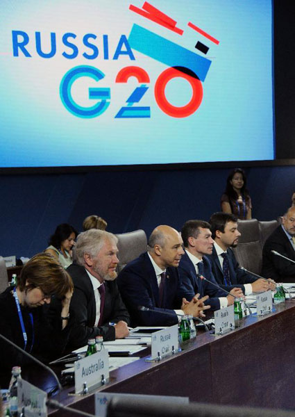 G20 financial meetings kick off in Moscow