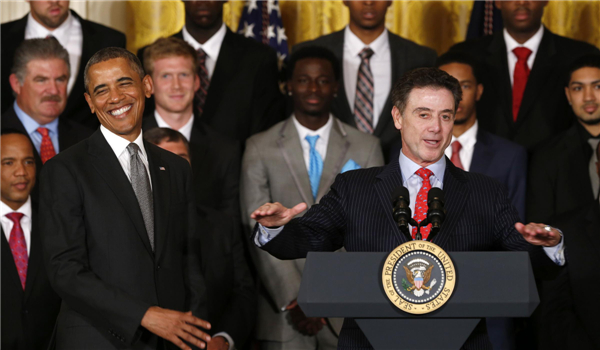 Obama lauds Louisville in White House visit