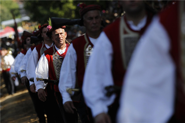Alka competition in southern Croatia