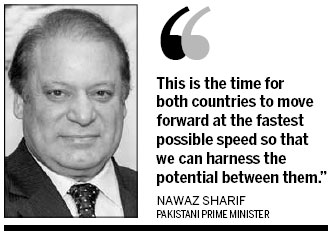 Sharif eager to hasten cooperation