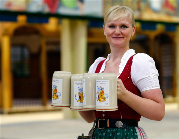 Oktoberfest beer mugs unveiled