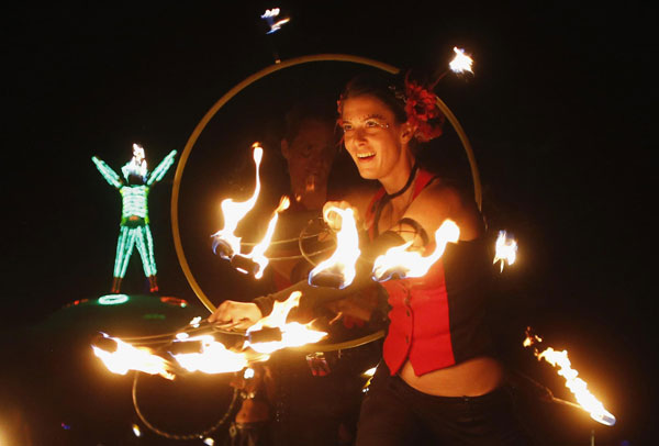 Burning Man arts and music festival in Nevada