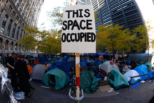 Occupy Wall Street marks its second anniversary