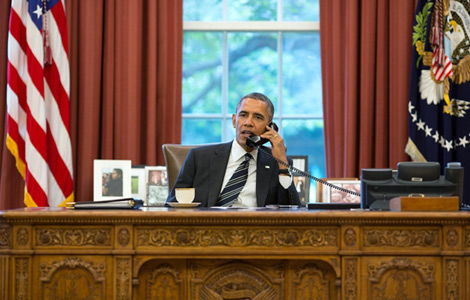 Obama, Iran's Rouhani hold historic phone call