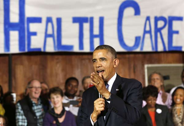 Obama visits Dallas to make case for Obamacare