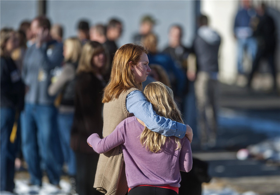 Two students wounded in US school shooting