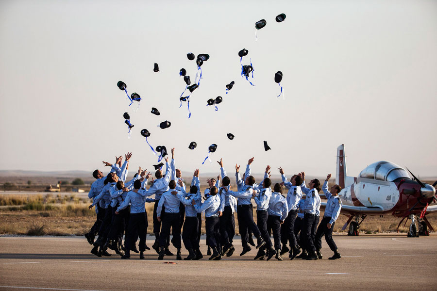 Israel air force pilots' graduation ceremony