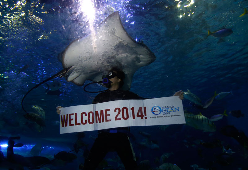 Manila welcomes New Year