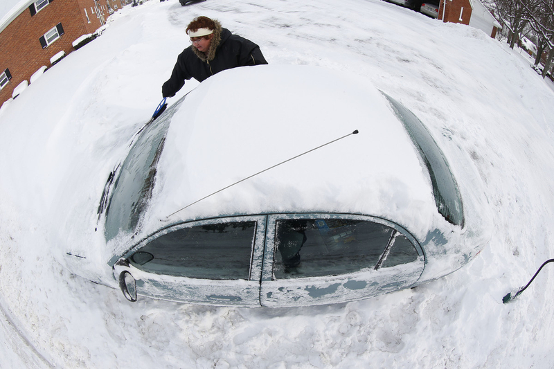 Winter in SW Michigan evokes disaster movie