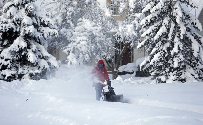 Winter in SW Michigan evokes disaster movie