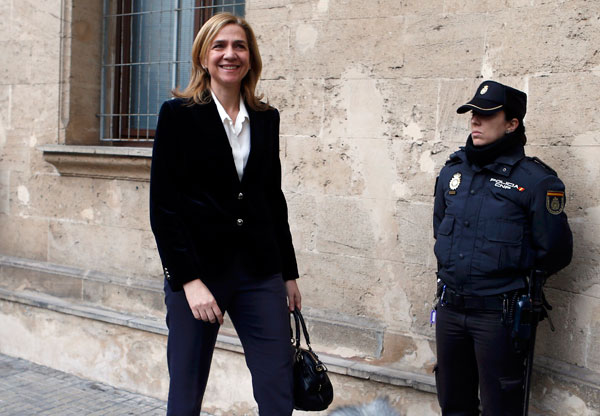 Spain's Princess to give testimony in corruption case