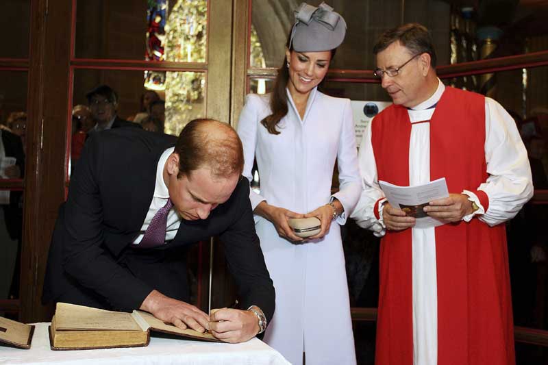 British royals attend Easter Sunday Service