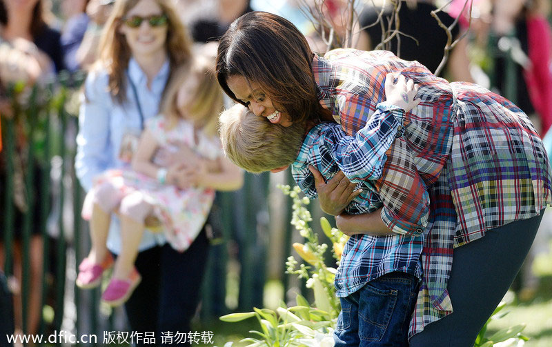 Obamas host White House Easter Egg Roll