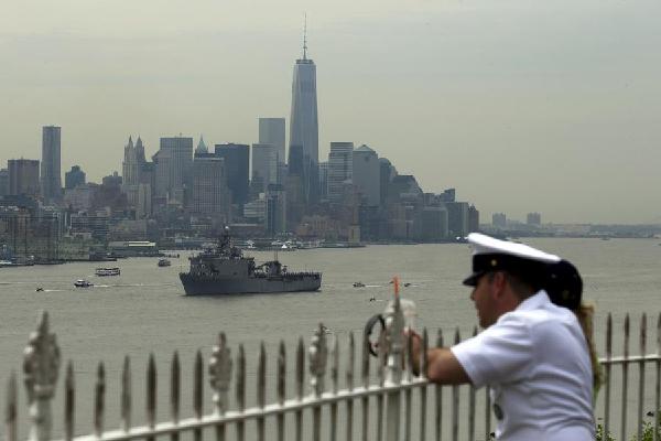 Fleet Week returns to New York City after one year's absence