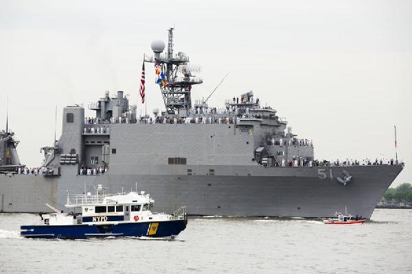 Fleet Week returns to New York City after one year's absence