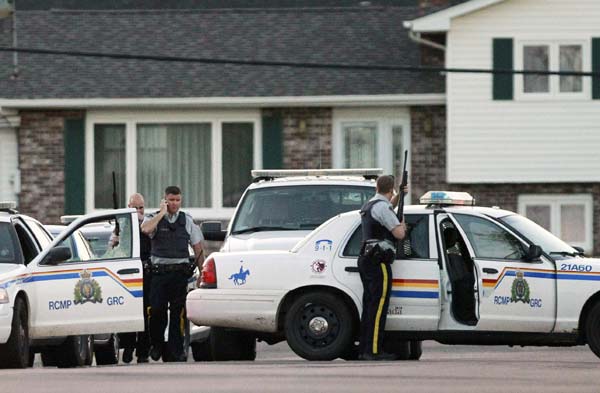 3 officers killed, 2 injured in Canada shooting