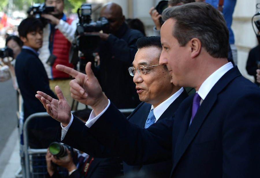 Premier Li to expand China-Britain trade to $100b