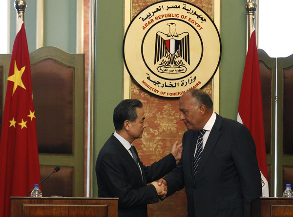 Chinese FM calls for sustainable China-Egypt ties