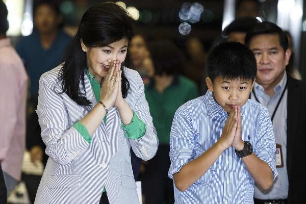 Yingluck returns to Thailand