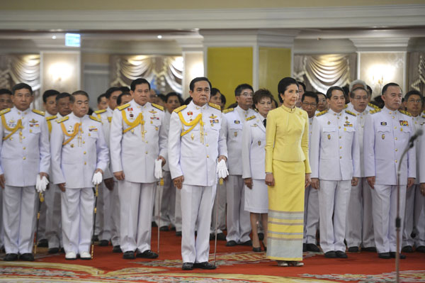 Thai junta chief royally endorsed as interim PM