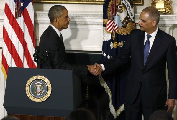 US Attorney General Holder to step down
