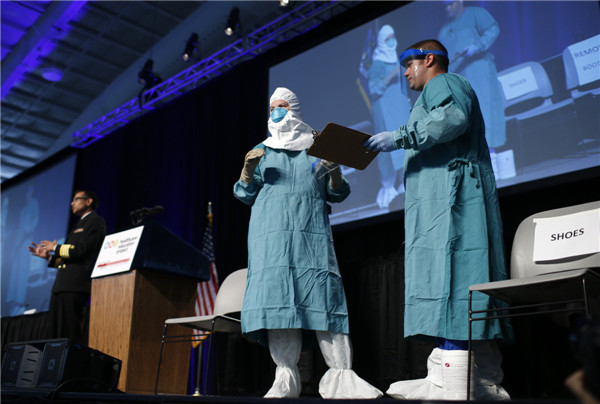 Healthcare workers attend Ebola educational session in NY