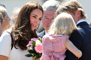 Kate makes first public appearance after pregnancy