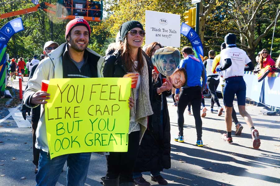 NYC marathon held in chilly, windy weather