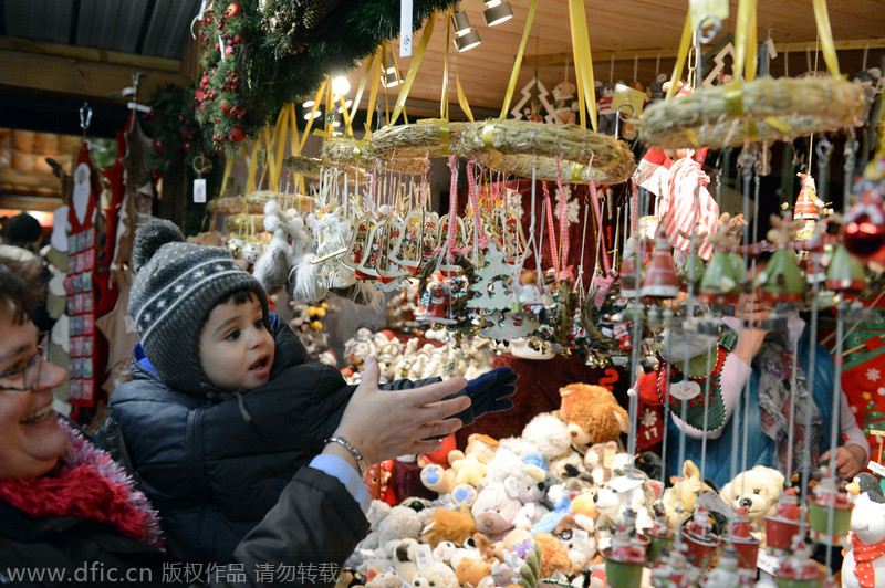 Happy Christmas market