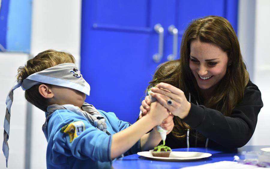 Duchess of Cambridge joins Beaver Scout meeting