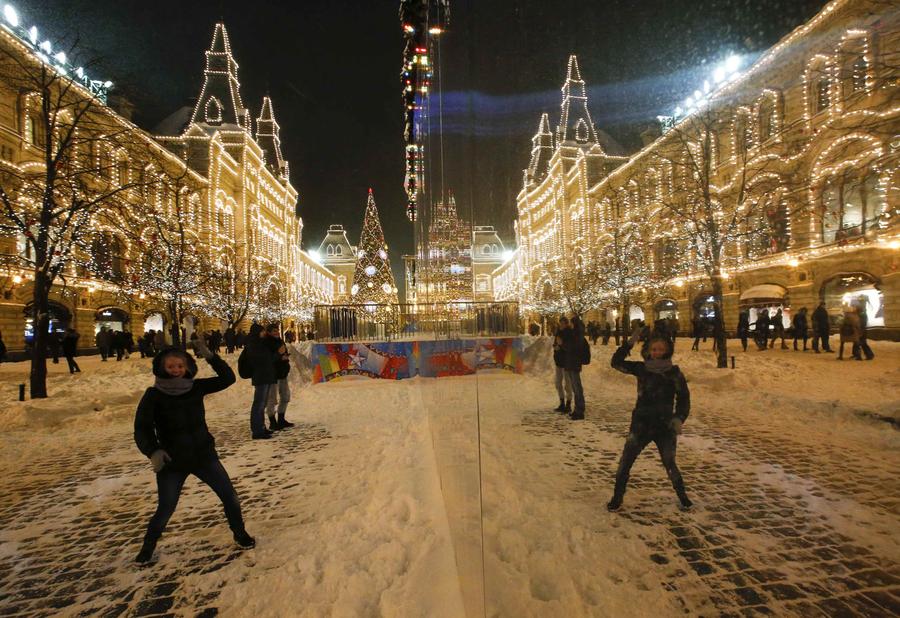 White Christmas in Moscow