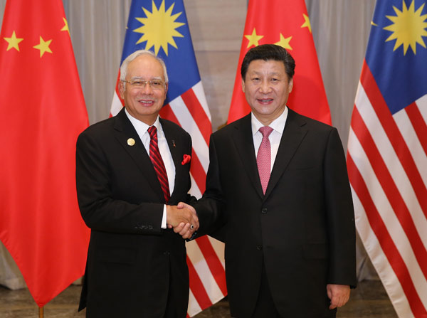 Xi: Malaysia to promote China, SE Asia ties