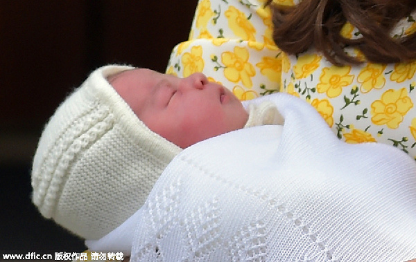 Royal baby named Charlotte Elizabeth Diana