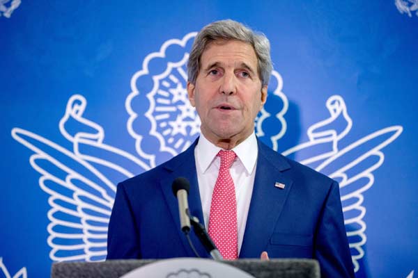 Kerry visits Djibouti, US military base as Yemen conflict drags on