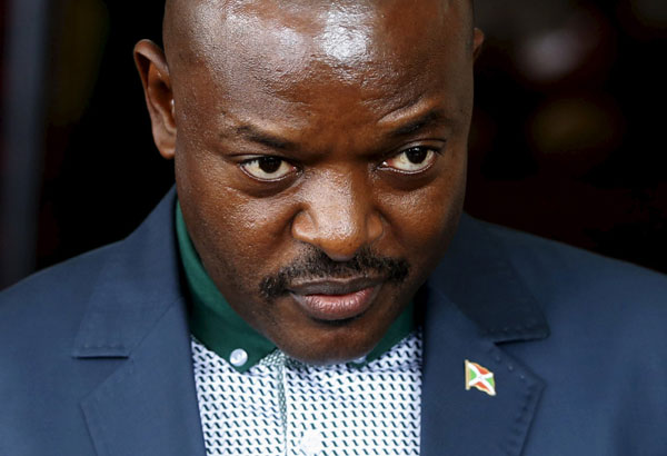 Burundian president makes first appearance after attempted coup
