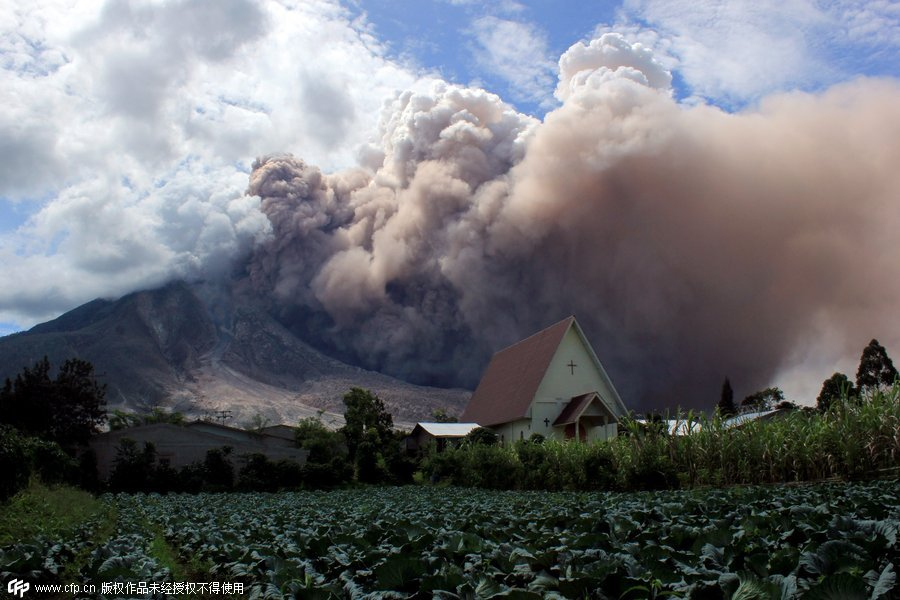 Indonesia volcano unleashes fresh burst Asia Pacific