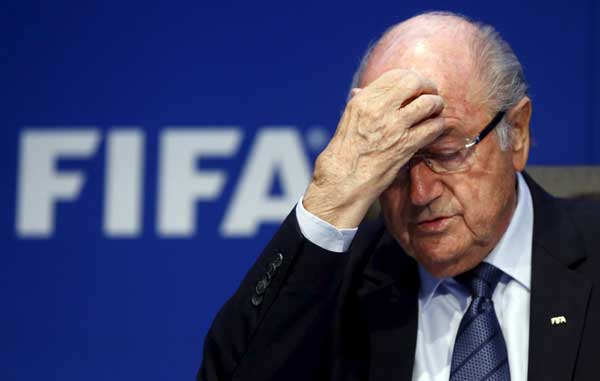 Blatter faces 90 day suspension from FIFA