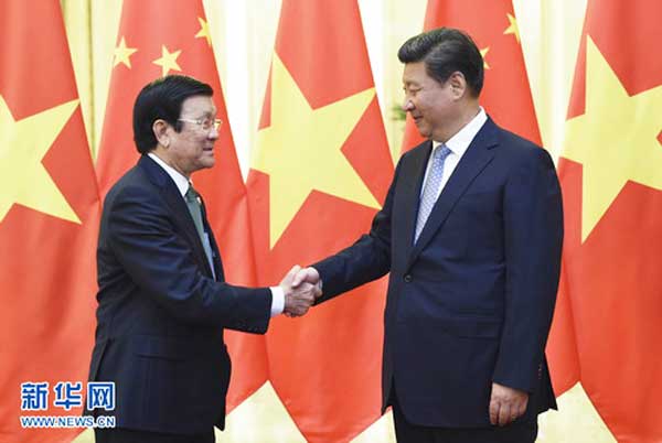 High-level exchanges between China and Vietnam