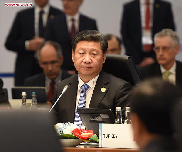 Xi calls for collective effort to energize global economy