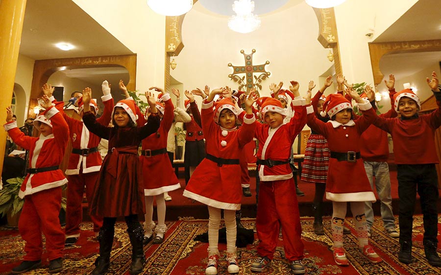 Christmas celebrated across the world