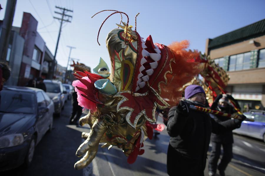 People celebrate Chinese Lunar New Year in Canada
