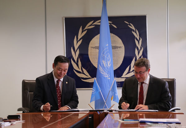 UNEP extends partnership with Chinese university